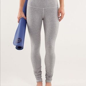 Lululemon wunder under herringbone - sz 4